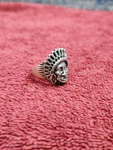 Vintage Indian Chief Ring