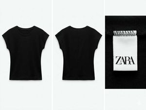 Zara Classic Black T-Shirt