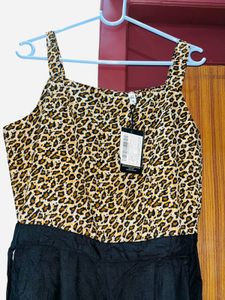 Polka Print Women Jumpsuit