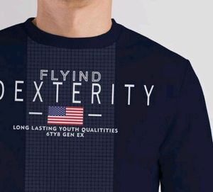 FLYIND SWEAT SHIRT ( NEAVY BLUE)