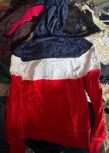 FILA Colorblock Zip-Up Hoodie