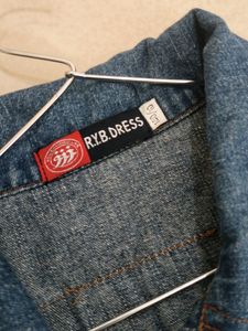 Denim Jacket. WITH PATCHES. Unisex