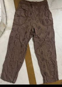 Elegant Brown Co-ord Set - Top &amp; Bottom