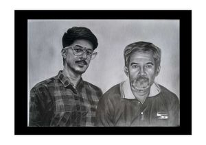 Handmade Pencil Sketch Portrait