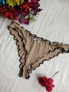 Cute Frilly Thong Panties