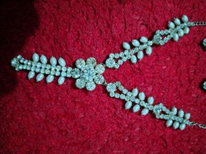 Pearl &amp; Rhinestone Jewelry Set