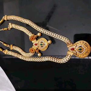 pack of 2 Elegant Gold Plated Jewelry Set