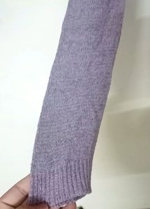 Purple Sweater Stylish