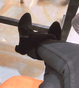 Black Thigh High Boots