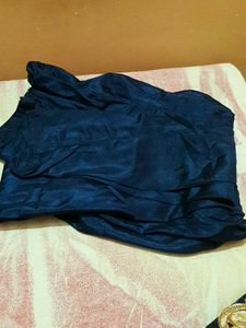 Elegant Navy Blue Embellished Kurti