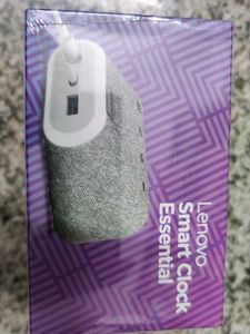 google assistance lenovo smart clock sealed box