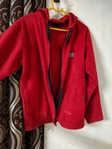 CHEAPEST ~ Red  Zip-Up Jacket 🍒