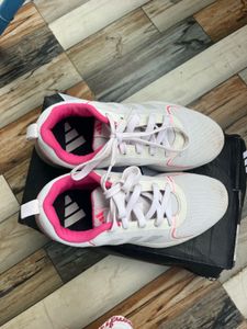 Adidas White Pink Sneakers