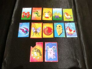Vintage Pokemon Greeting CardS Set