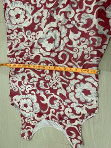 Red Floral Sleeveless Maxi Dress