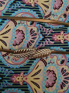 Boho Feather Belt