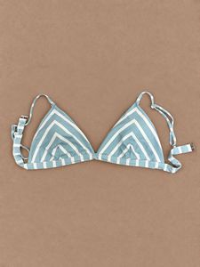 Striped Padded Bikini Top | Fits 32-34