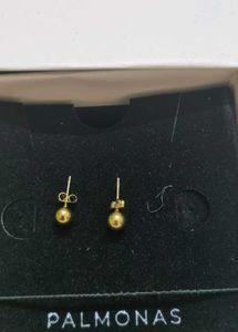 Palmonas:: Classic Gold Ball Stud Earrings