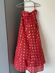 Stunning Red Ethnic skirt
