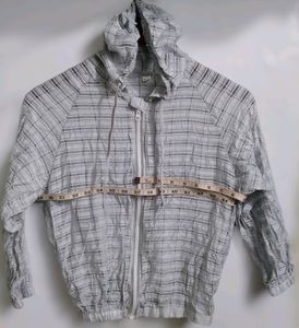 Plaid Hooded Jacket