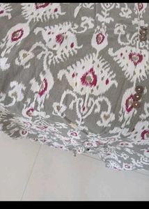Sleeveless Printed Kurta
