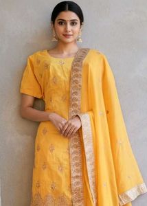 Yellow Salwar Suit