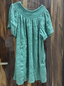 sage green navy midi dress👗
