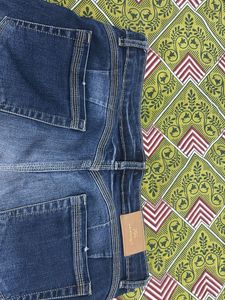 Women's Blue Wash Flare Jeans