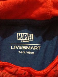 Boys Marvel Hoodie T-shirt
