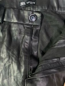 Zara Faux Leather Pants