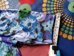 Floral Puff Sleeve Square Neck Top