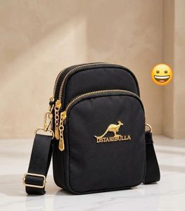 Imported  Black Crossbody Bag