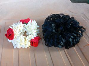 Floral & Bun Hair Accessories
