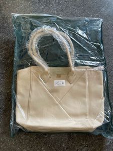 Stylish Beige Tote Bag