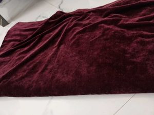 Burgundy Velvet Fabric