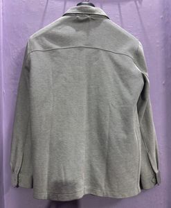 zudio Men's Casual Gray Textured Shacket