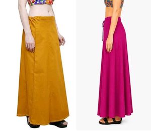 Women's 100% Cotton Petticoat for Saree,