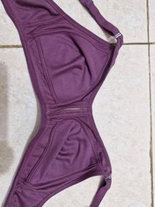 Comfortable Purple Bra