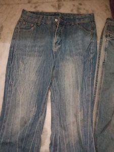 Flared Blue Jeans 2 pair