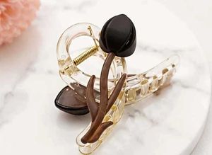 Tulip Flower Hair Claw Clip