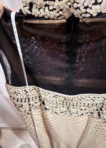 Elegant Embroidered suit &amp; net duppata Set