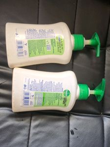 2 Empty Soap Dispenser Bottles