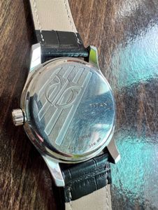 Titan Black Dial Men's Watch