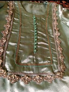 Elegant Mint Green Kurta Set