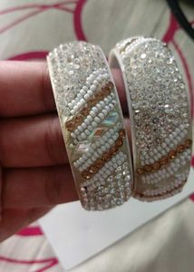 Exquisite Beaded Bangles