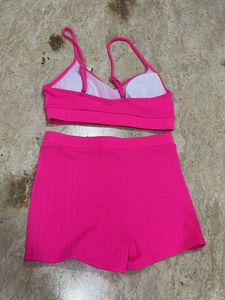pink fushia bikini set