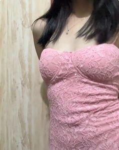 Elegant Pink Lace Dress(new)