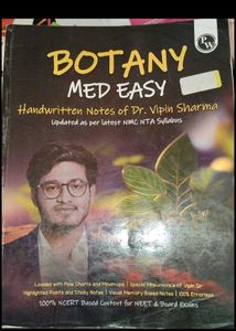 Botany and Zoology Med Easy Handwritten Notes