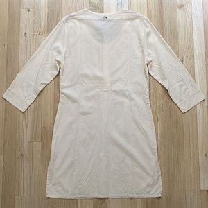 Embroidered White Kurta