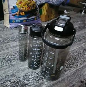 Vibrant Motivational Water Bottles